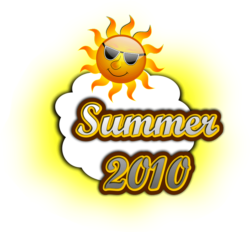 Summer 2010 Svg Vector File, Vector Clip Art Svg File - Summer Logos Clip Art - Free Transparent PNG Clipart Images Download. - Transparent PNG Free Download | PNGio