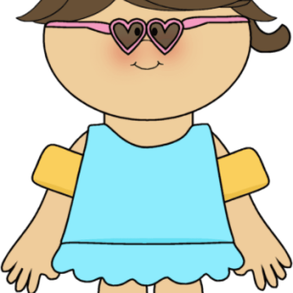 Kids Summer Clipart Girl Wearing Sunglasses Pinterest - Kids Summer Clip Art - Free Transparent PNG Clipart Images Download. - Transparent PNG Free Download | PNGio