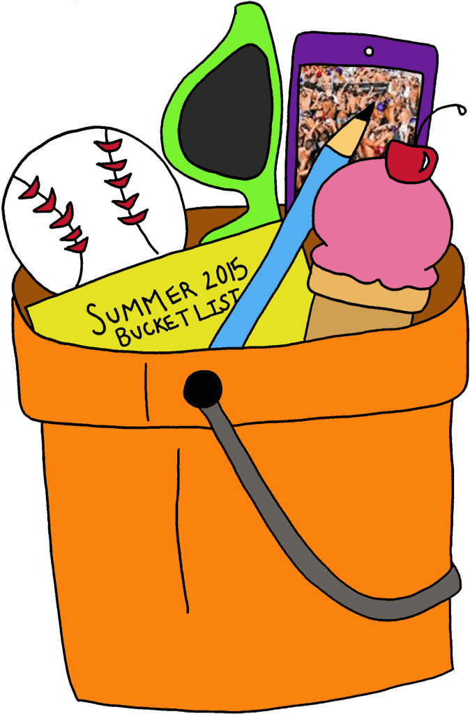 Bucket Clip Art Free Images - Cartoon Summer Bucket List - Free Transparent PNG Clipart Images Download. - Transparent PNG Free Download | PNGio