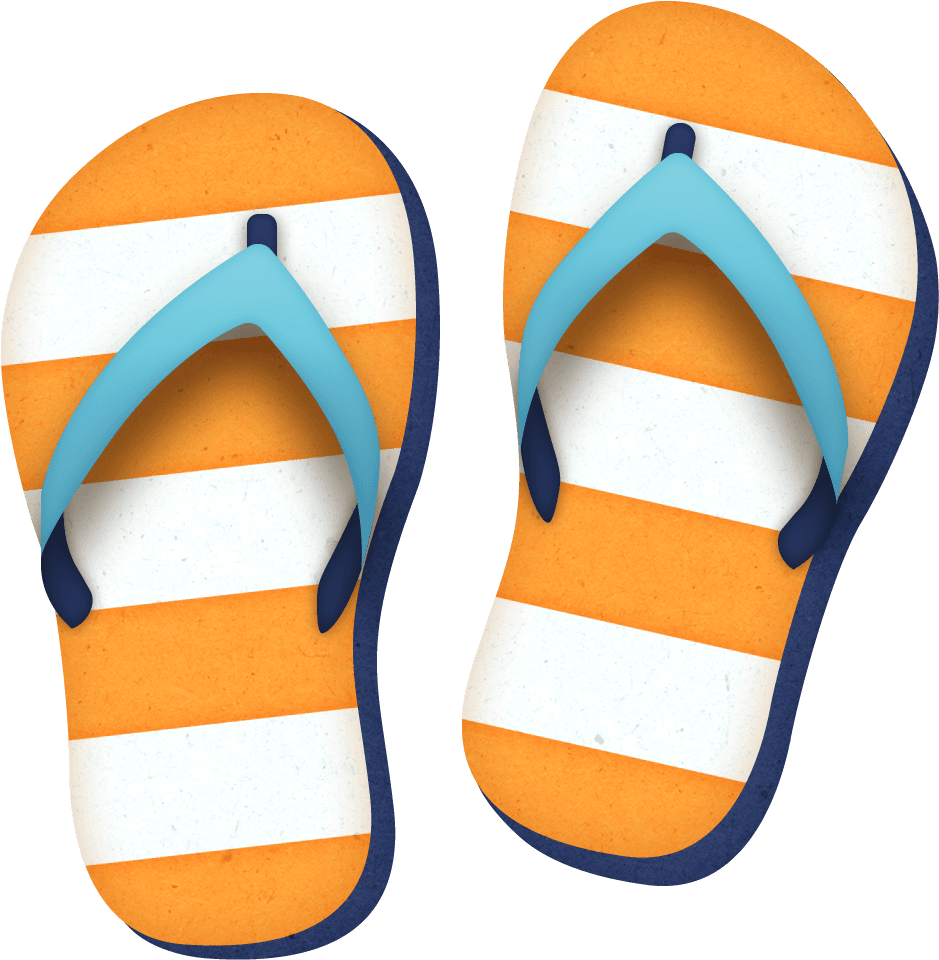 Clipart Slippers Flipflops2 Digi Art Summer And Beach - Clipart Slippers - Free Transparent PNG Clipart Images Download. - Transparent PNG Free Download | PNGio