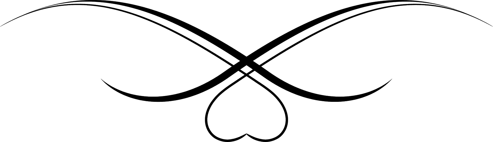 Tears Of Crimson - Decorative Lines With Hearts - Free Transparent PNG Clipart Images Download. - Transparent PNG Free Download | PNGio