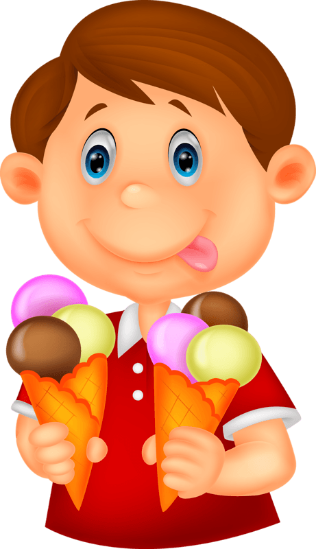 Personnages, Illustration, Individu, Personne, Gens - Comer Un Helado Animado - Free Transparent PNG Clipart Images Download. - Transparent PNG Free Download | PNGio