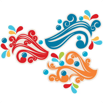 Summer Waves Set Svg Scrapbook Cut File Cute Clipart - Clip Art - Free Transparent PNG Clipart Images Download. - Transparent PNG Free Download | PNGio