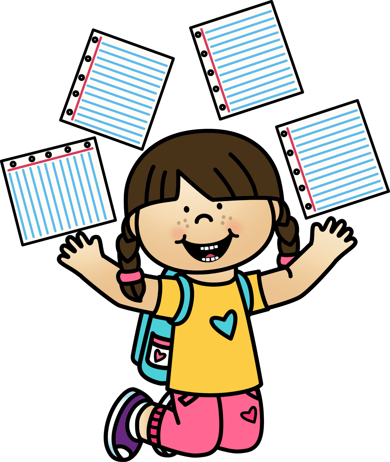 As The School Year Draws To An End, It's A Mix Of Feelings - Whimsy Clips Family - Free Transparent PNG Clipart Images Download. - Transparent PNG Free Download | PNGio