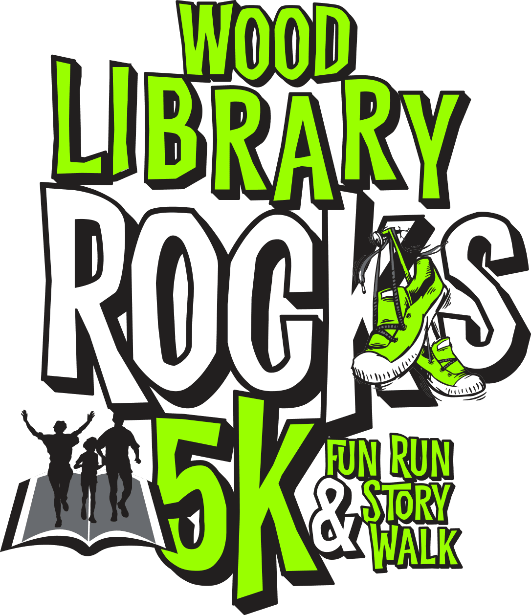 5k, Fun Run And Story Walk Support Summer Reading - Graphic Design - Free Transparent PNG Clipart Images Download. - Transparent PNG Free Download | PNGio