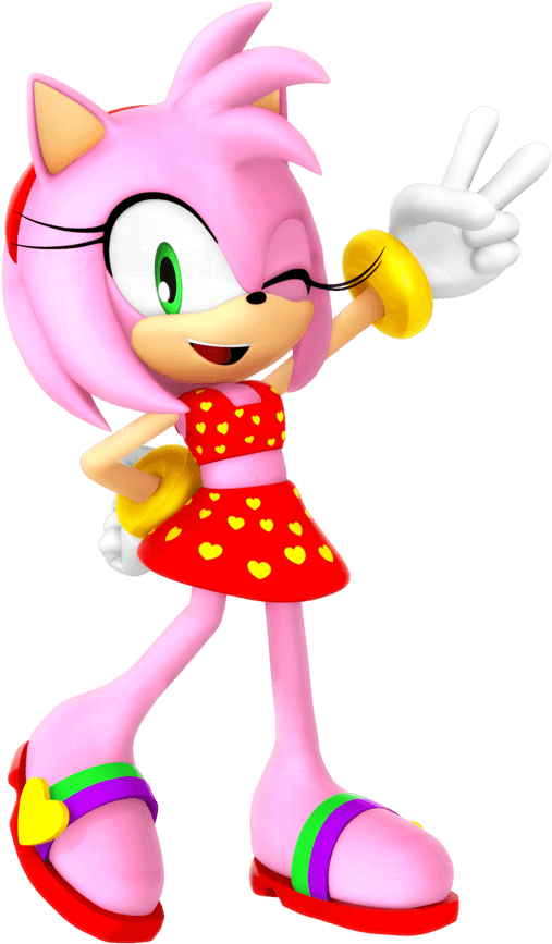 Amy Rose Summer 2018 By Nibroc-rock - Amy Rose - Free Transparent PNG Clipart Images Download. - Transparent PNG Free Download | PNGio