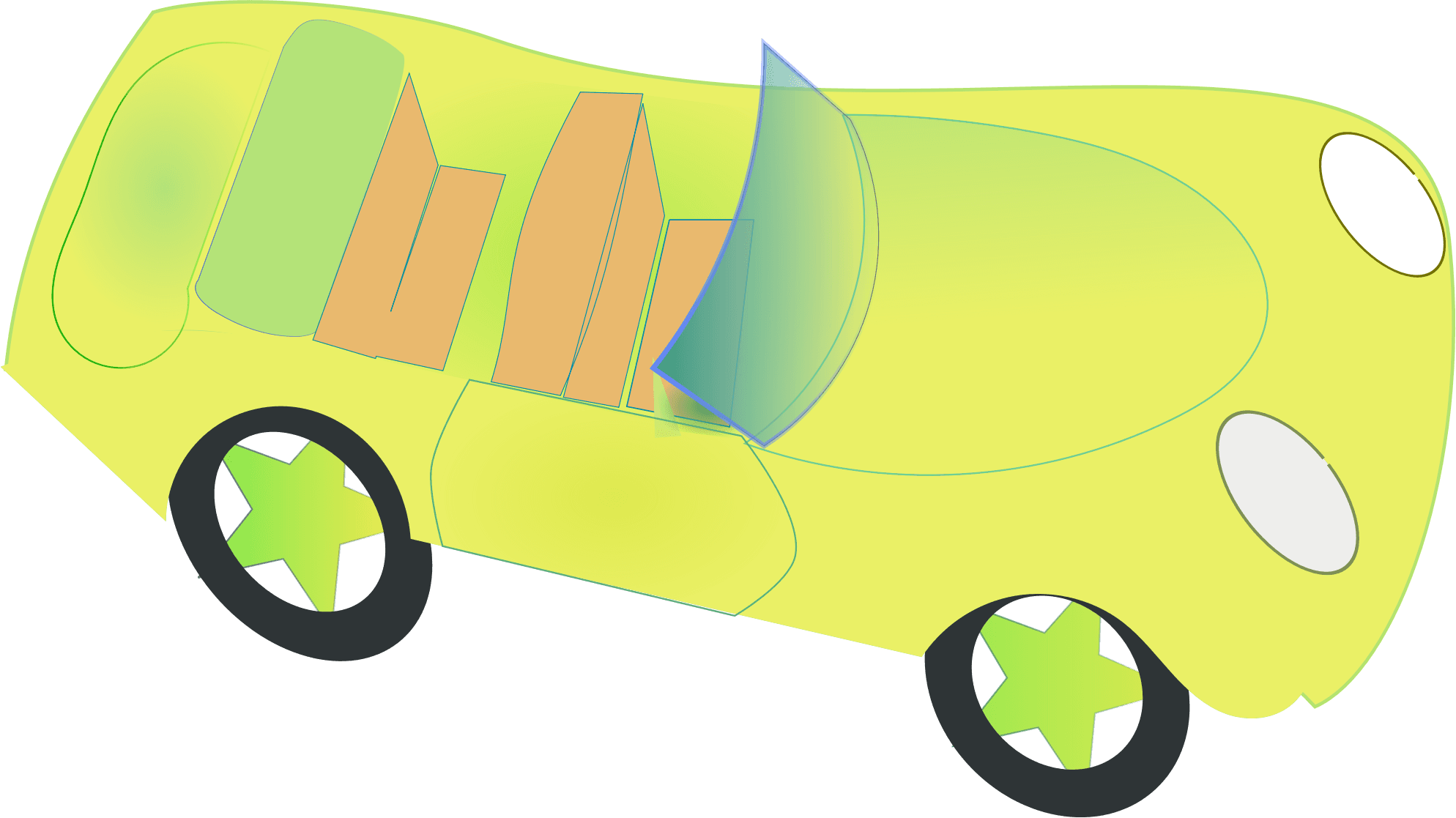 Car For Summer - Clip Art - Free Transparent PNG Clipart Images Download. - Transparent PNG Free Download | PNGio