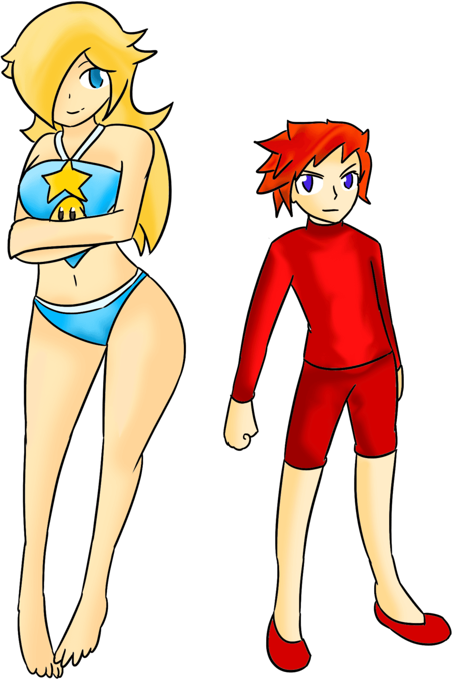 Rosalina And Roy - Art - Free Transparent PNG Clipart Images Download. - Transparent PNG Free Download | PNGio