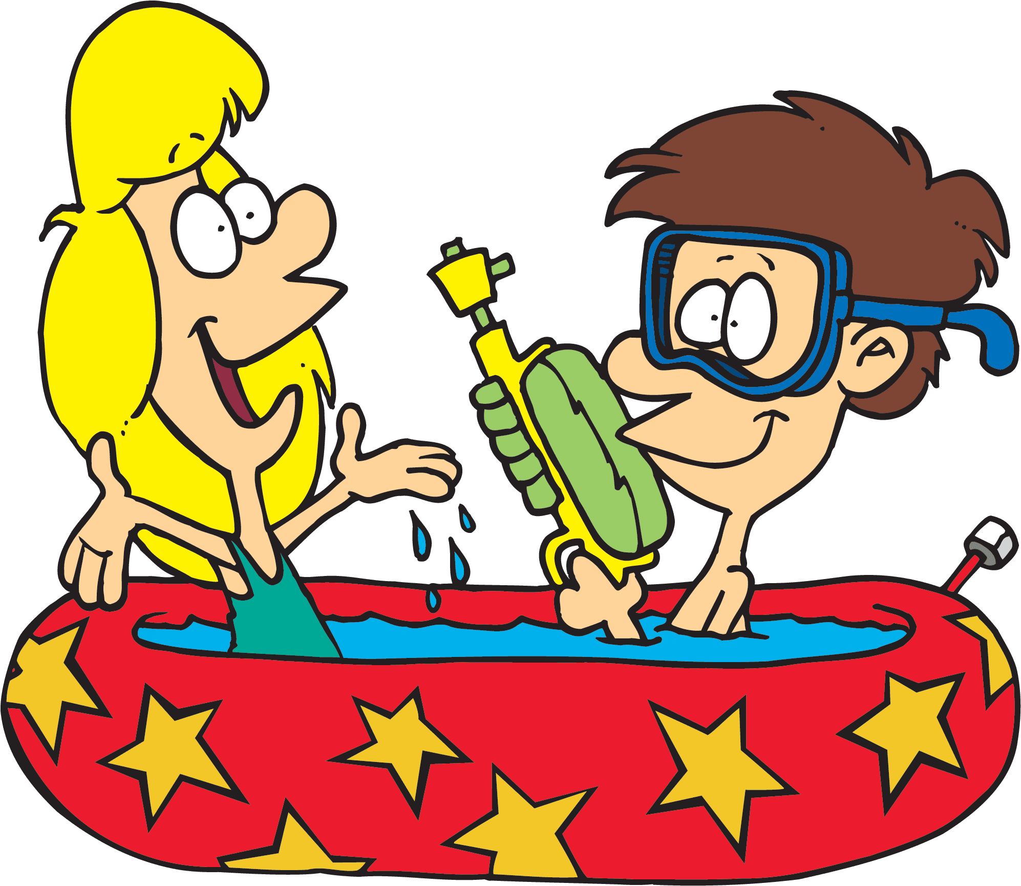 Sunburns, Bug Bites And Zip Lines - Paddling Pool Clipart - Free Transparent PNG Clipart Images Download. - Transparent PNG Free Download | PNGio