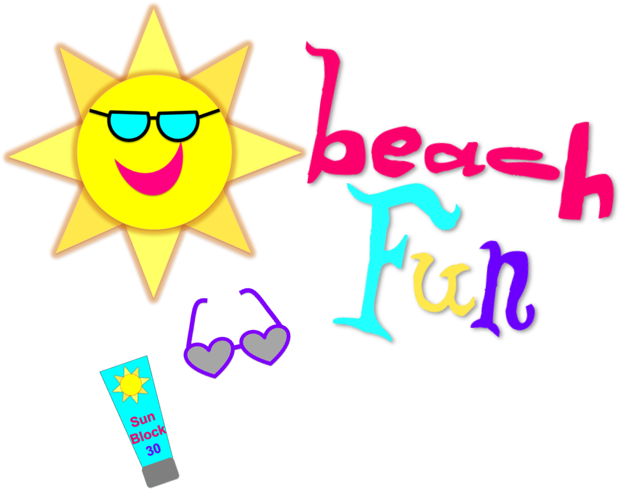 Apple Tree Learning - Beach Fun Clipart Free - Free Transparent PNG Clipart Images Download. - Transparent PNG Free Download | PNGio