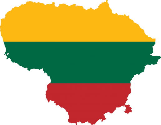 Summer Temperature Record Registered In Lithuania - Map Of Lithuania - Free Transparent PNG Clipart Images Download. - Transparent PNG Free Download | PNGio