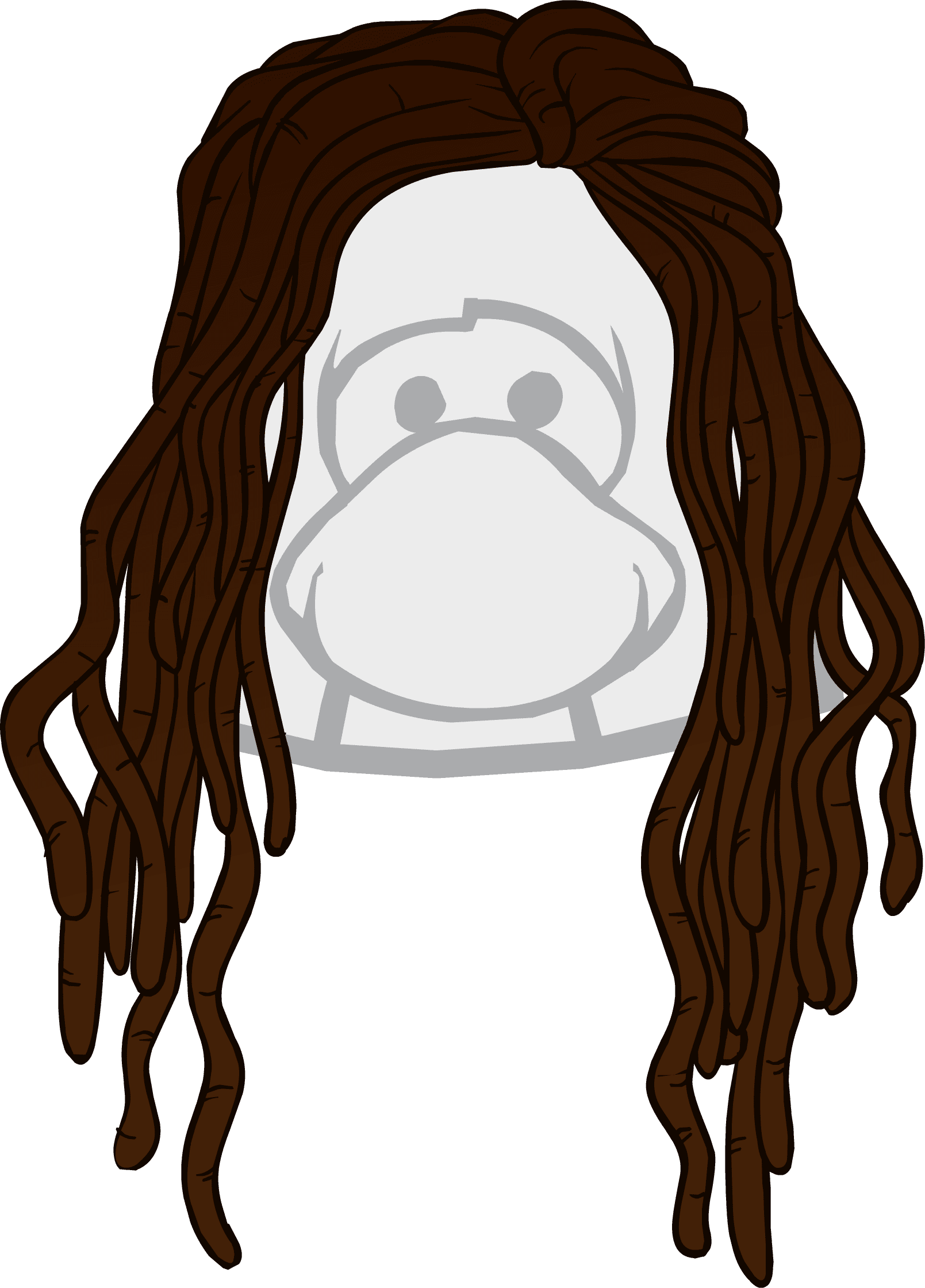 The Summer Jam - Club Penguin Dreadlocks - Free Transparent PNG Clipart Images Download. - Transparent PNG Free Download | PNGio
