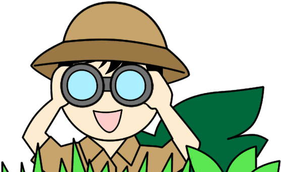 Jungle Fever- Summer Social Skills Program - Explorer With Binoculars Clipart - Free Transparent PNG Clipart Images Download. - Transparent PNG Free Download | PNGio