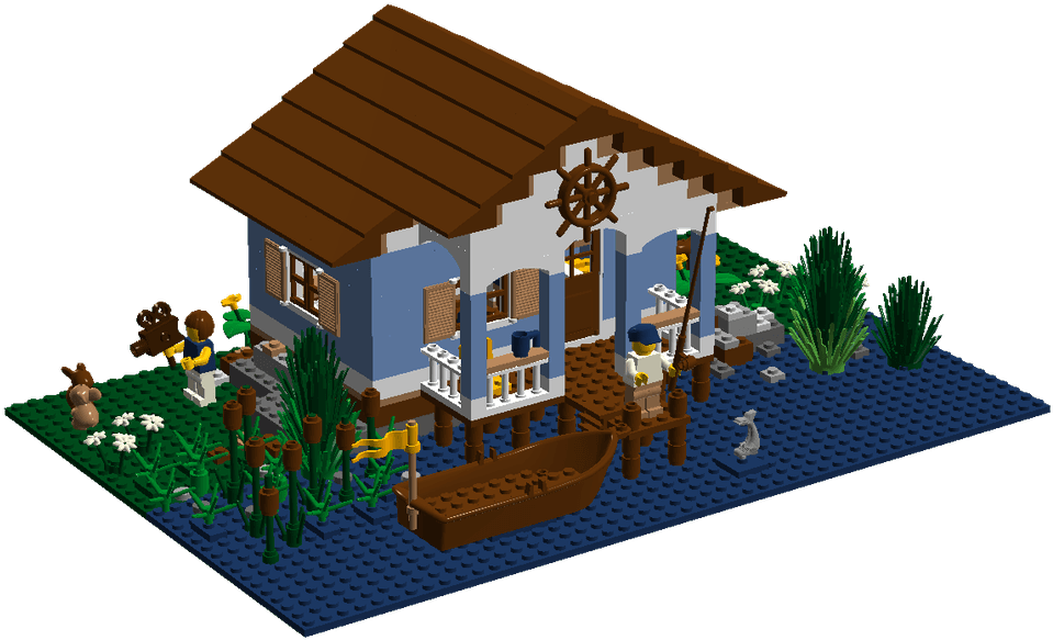 Summer House - Lego Ideas - Free Transparent PNG Clipart Images Download. - Transparent PNG Free Download | PNGio