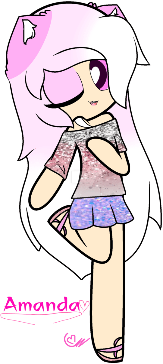 ) Amanda Chan In Alice Clothes ((summer)) - Cartoon - Free Transparent PNG Clipart Images Download. - Transparent PNG Free Download | PNGio