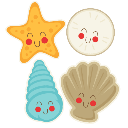 Cute Seasells Svg Cut File Free Svg Cuts Summer Svgs - Cute Seashell Clip Art - Free Transparent PNG Clipart Images Download. - Transparent PNG Free Download | PNGio