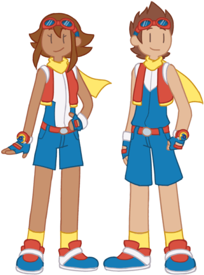 Summer And Ben From Guardian Signs As Suggested By - Cartoon - Free Transparent PNG Clipart Images Download. - Transparent PNG Free Download | PNGio