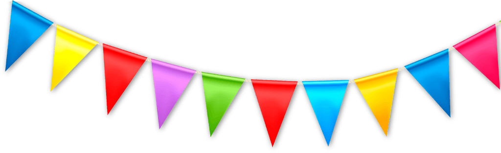 Lighting Up The Summer For Children - Bunting Flags - Free Transparent PNG Clipart Images Download. - Transparent PNG Free Download | PNGio