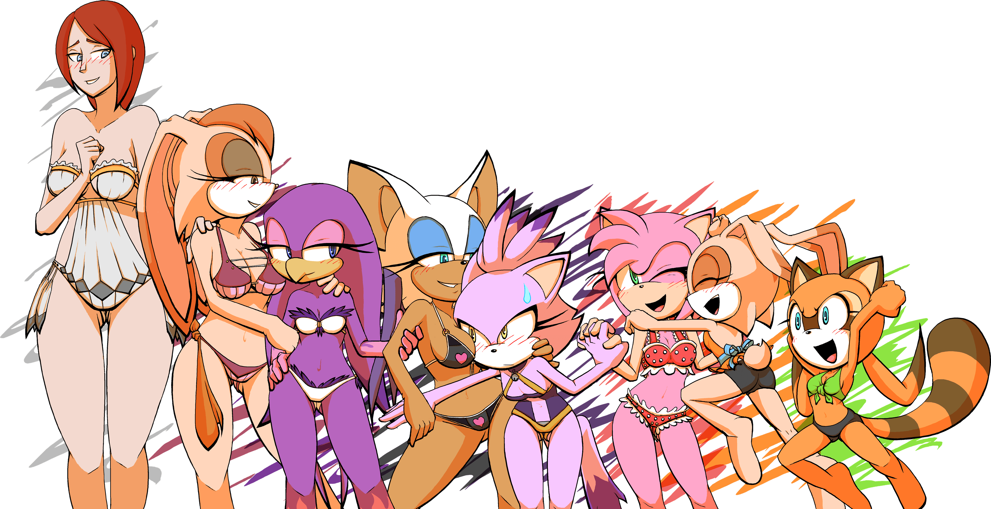 Segasonic The Hedgehog Shadow The Hedgehog Sonic Mania - Sonic Mania Amy Rose - Free Transparent PNG Clipart Images Download. - Transparent PNG Free Download | PNGio