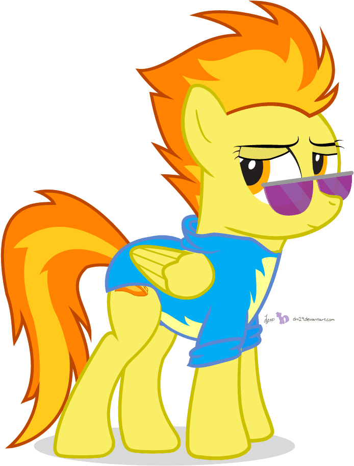 Summer Wonderbolt Ver - Pony Friendship Is Magic Spitfire - Free Transparent PNG Clipart Images Download. - Transparent PNG Free Download | PNGio