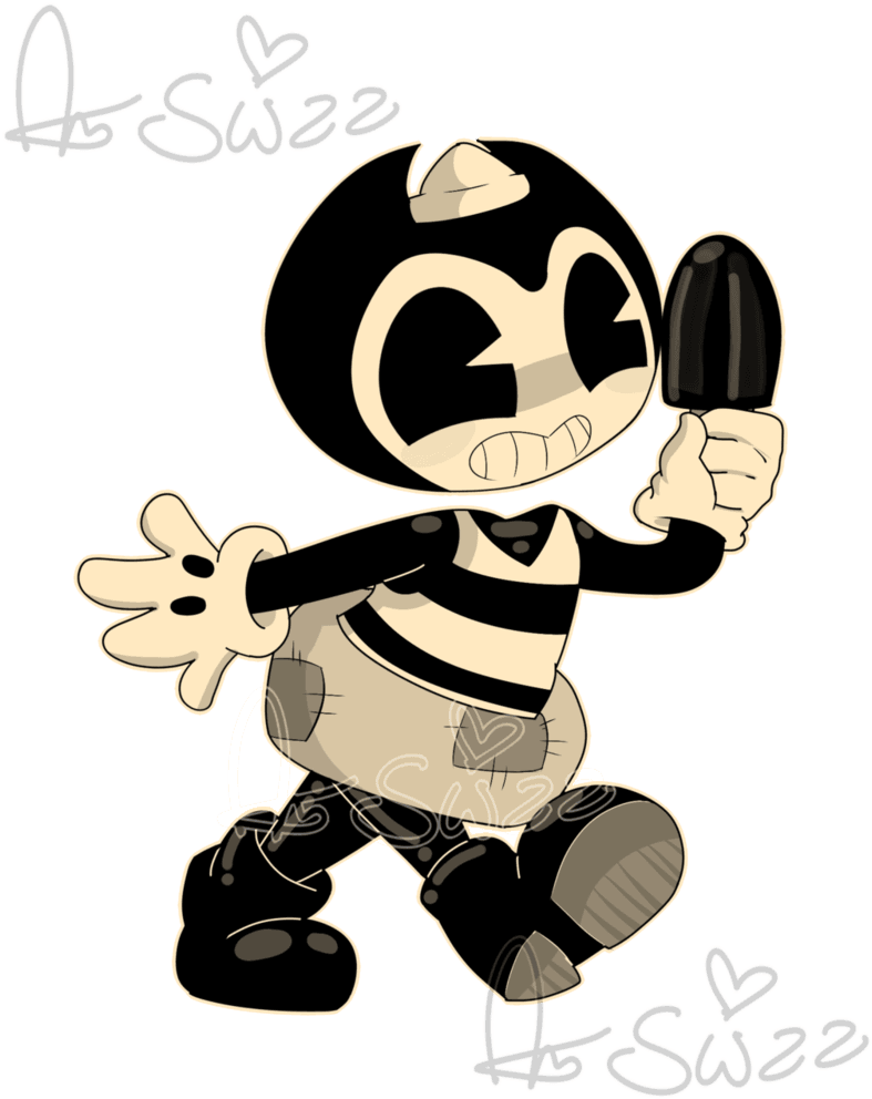Summer Time - - - Bendy And The Ink Machine By Enbusquedadejeffs - Digital Art - Free Transparent PNG Clipart Images Download. - Transparent PNG Free Download | PNGio