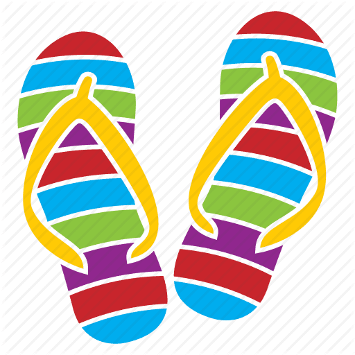 Summer Clipart Slipper - Clip Art - Free Transparent PNG Clipart Images Download. - Transparent PNG Free Download | PNGio