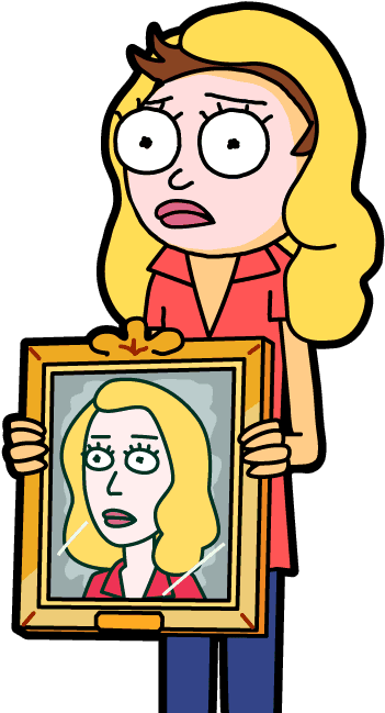 Summer Morty - Pocket Mortys Beth Morty - Free Transparent PNG Clipart Images Download. - Transparent PNG Free Download | PNGio