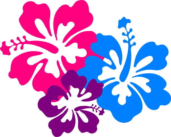 Animated Summer Clipart - Hawaiian Flowers Clip Art - Free Transparent PNG Clipart Images Download. - Transparent PNG Free Download | PNGio