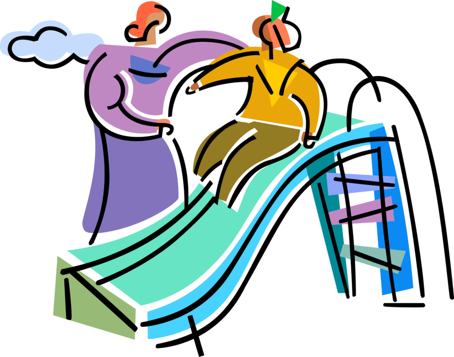 Vector Illustration Of Mother And Child Play On Playground - Vector Illustration Of Mother And Child Play On Playground - Free Transparent PNG Clipart Images Download. - Transparent PNG Free Download | PNGio