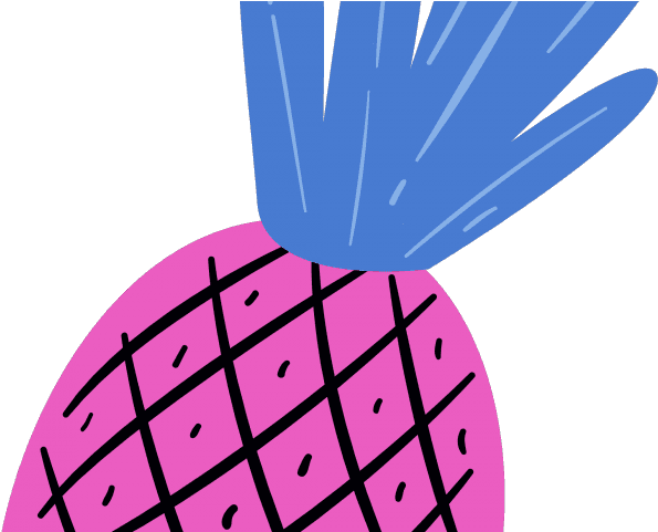 Summer Fun Clipart - Free Colorful Pineapple Clipart Png - Free Transparent PNG Clipart Images Download. - Transparent PNG Free Download | PNGio