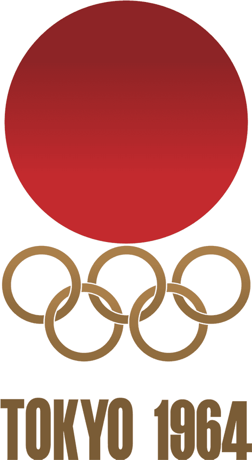Tokyo Summer Olympics - Tokyo Olympics Logo 1964 - Free Transparent PNG Clipart Images Download. - Transparent PNG Free Download | PNGio