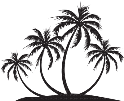 Kaz Creations Summer Beach Palm Island Silhouette - Kaz Creations Summer Beach Palm Island Silhouette - Free Transparent PNG Clipart Images Download. - Transparent PNG Free Download | PNGio
