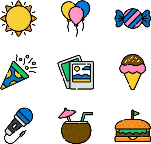 Summer Party - Summer Party - Free Transparent PNG Clipart Images Download. - Transparent PNG Free Download | PNGio