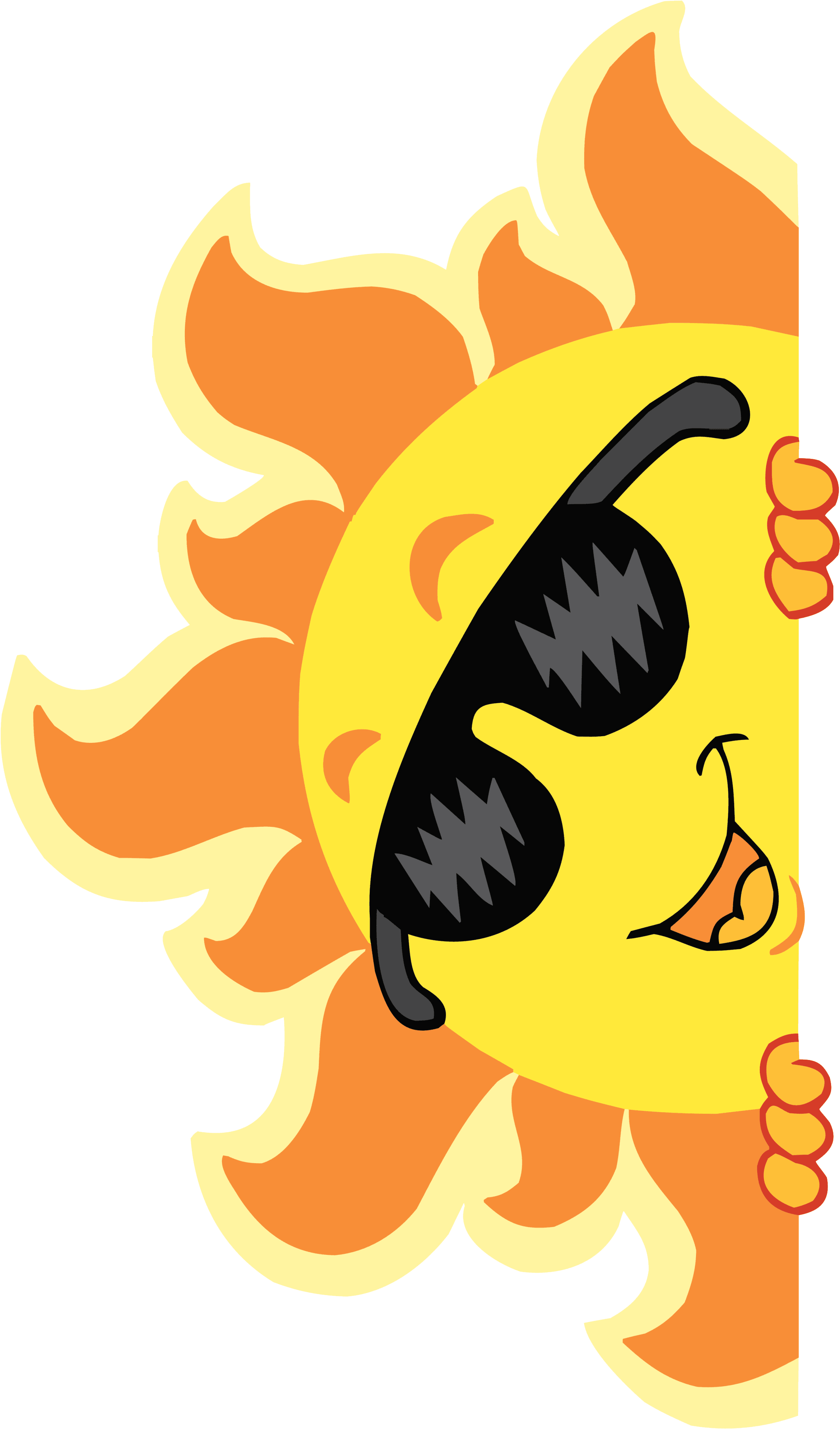 Cartoon Summer Sun Clip Art - Sun With Sunglasses - Free Transparent PNG Clipart Images Download. - Transparent PNG Free Download | PNGio