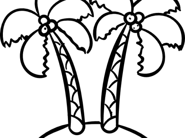 Island Clipart Summer - Black And White Island Clip Art - Free Transparent PNG Clipart Images Download. - Transparent PNG Free Download | PNGio