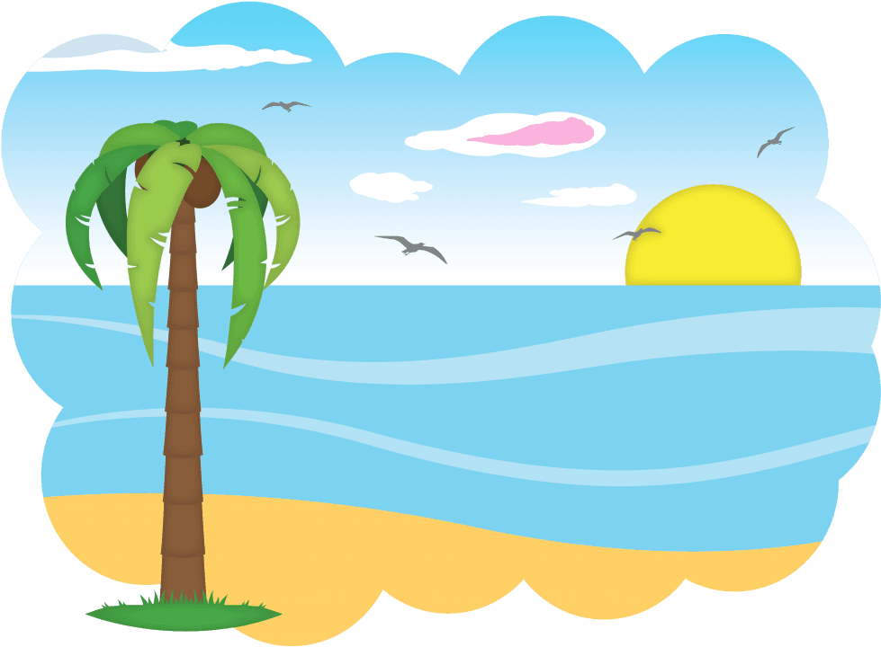 Spring Break Destinations - Illustration - Free Transparent PNG Clipart Images Download. - Transparent PNG Free Download | PNGio