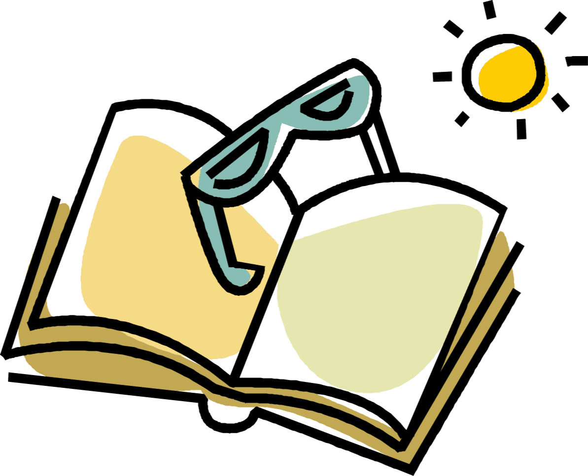 Summer Reading Lists And Logs - Summer Reading Clipart Transparent PNG - 1193x967 - Free Download on - Transparent PNG Free Download | PNGio