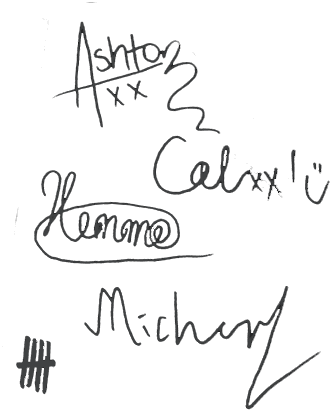 Your Board Is Now Signed By 5sos Figured This Would - 5 Seconds Of Summer Signature Transparent PNG - 342x446 - Free Download on - Transparent PNG Free Download | PNGio