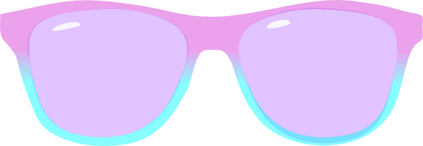 Purple And Blue Shades Clip Art - Summer Sunglasses Vector Png Transparent PNG - 600x208 - Free Download on - Transparent PNG Free Download | PNGio