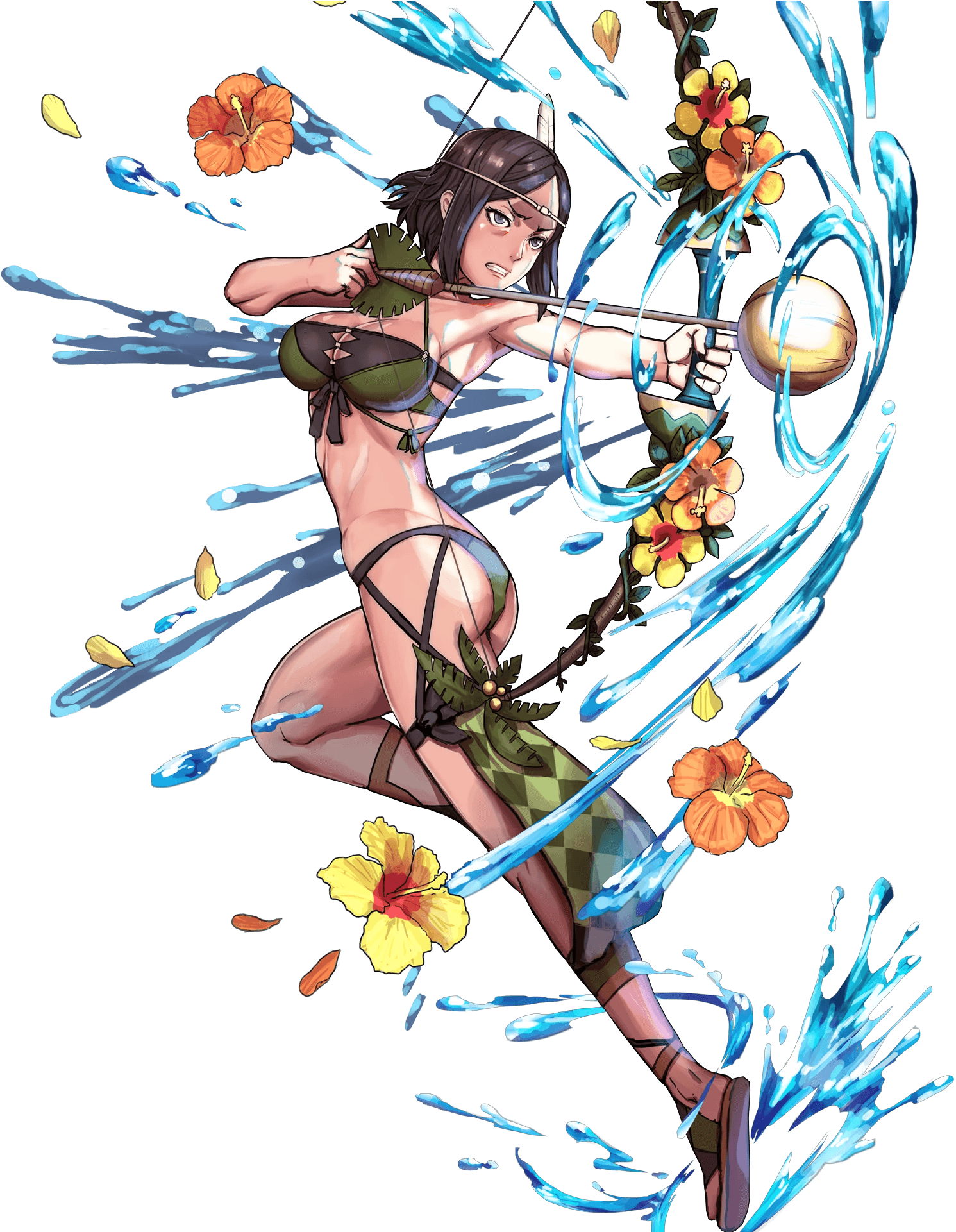Art Fictional Character Mythical Creature - Fire Emblem Summer Noire Transparent PNG - 1684x1920 - Free Download on - Transparent PNG Free Download | PNGio