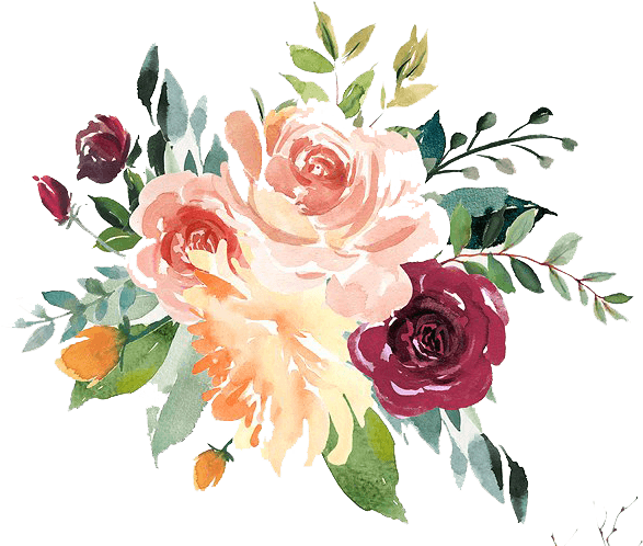 Free Watercolor Floral Summer Vector Pattern - Watercolor Floral Vector Png Transparent PNG - 618x511 - Free Download on - Transparent PNG Free Download | PNGio