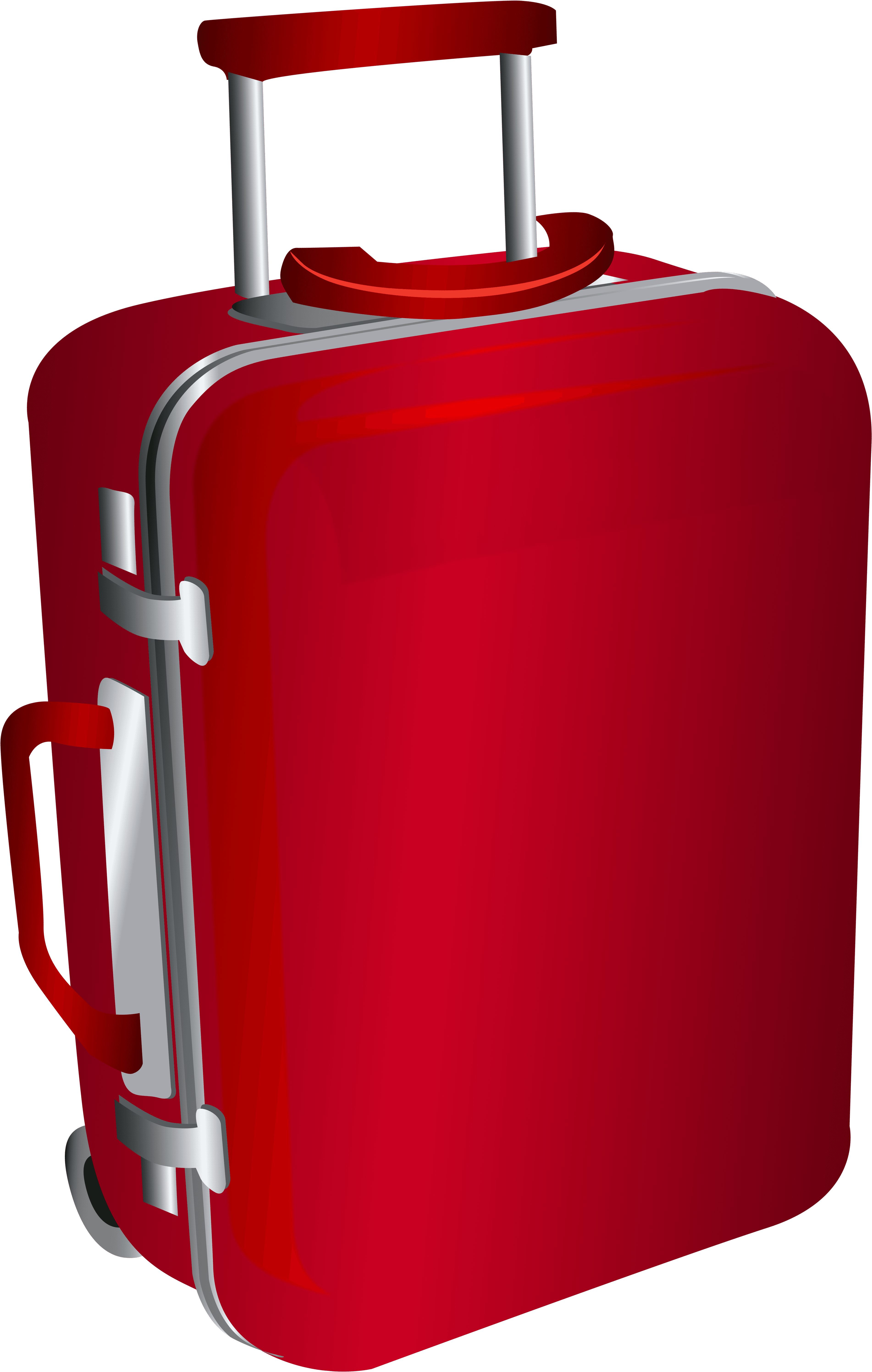 Travel Clipart Watercolor Vacation Summer Holiday Luggage - Trolley Bag Png Transparent PNG - 4072x6202 - Free Download on - Transparent PNG Free Download | PNGio