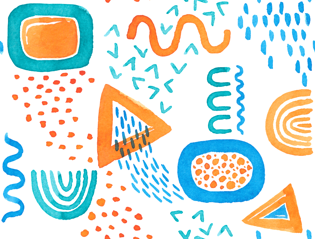 Summer Fresh Element Watercolor Filling Background - Watercolor Painting Transparent PNG - 1024x779 - Free Download on - Transparent PNG Free Download | PNGio