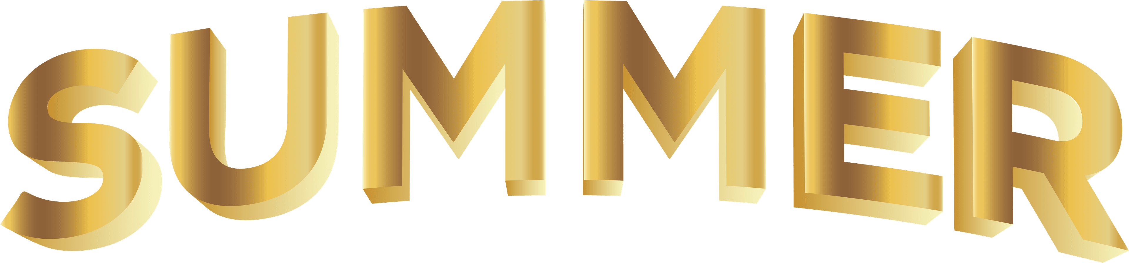 Summer Gold Png Clip Art - Graphic Design Transparent PNG - 8000x1995 - Free Download on - Transparent PNG Free Download | PNGio