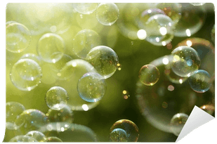 Summer Sunlight And Soap Bubbles Wall Mural • Pixers® - Poster: Flynt's Soap Bubbles Floating In The Air As Transparent PNG - 400x400 - Free Download on - Transparent PNG Free Download | PNGio