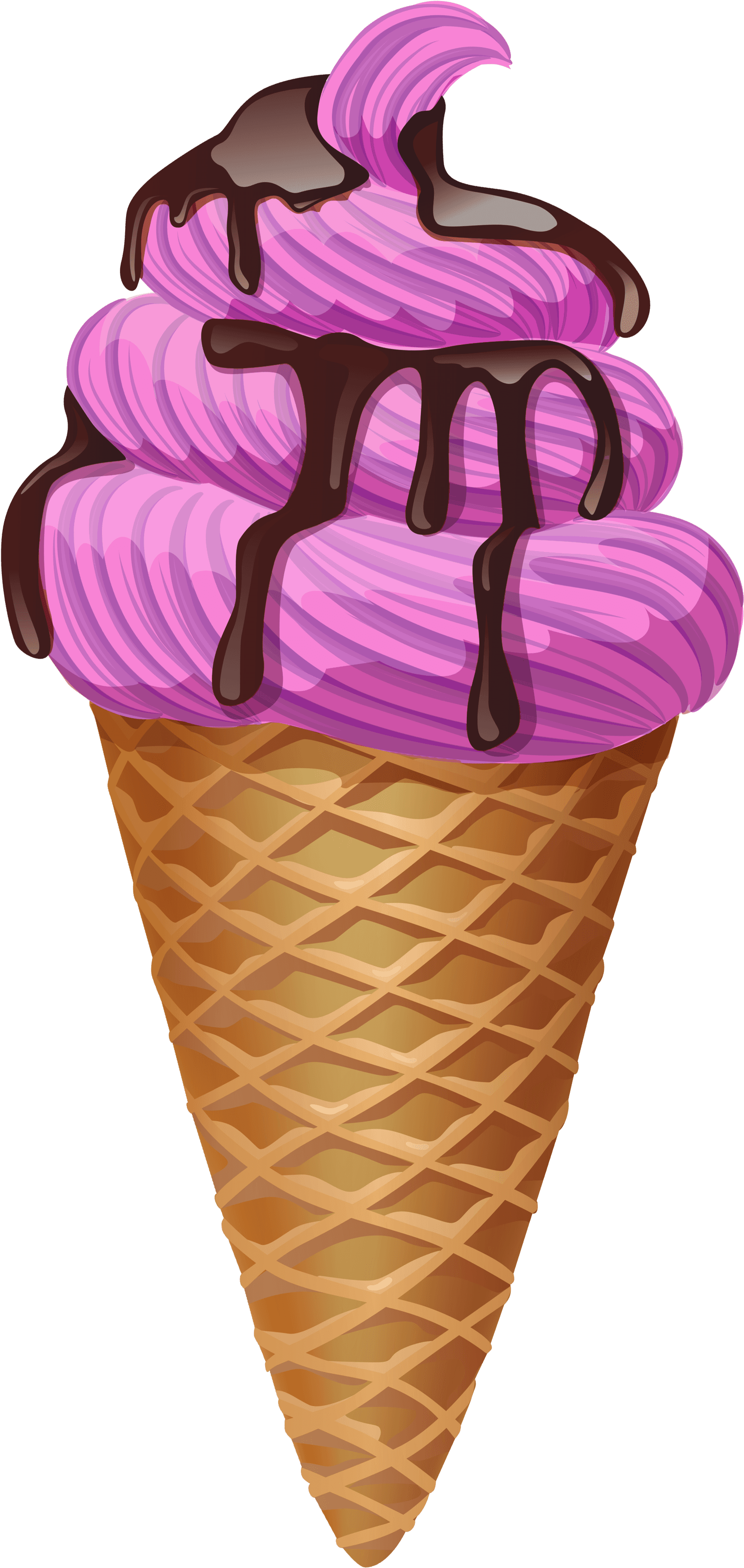 Clip Art Black And White Library Ice Cream Cone Clip - Clip Art Image Of Ice Cream Transparent PNG - 294x600 - Free Download on - Transparent PNG Free Download | PNGio