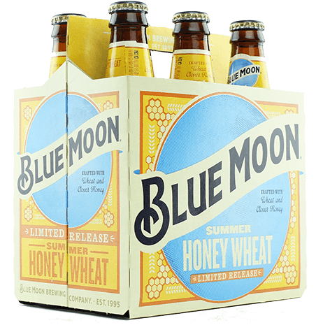 Blue Moon Summer Honey Wheat, 6 Pack Bottle - Blue Moon Beer Honey Wheat Transparent PNG - 480x480 - Free Download on - Transparent PNG Free Download | PNGio