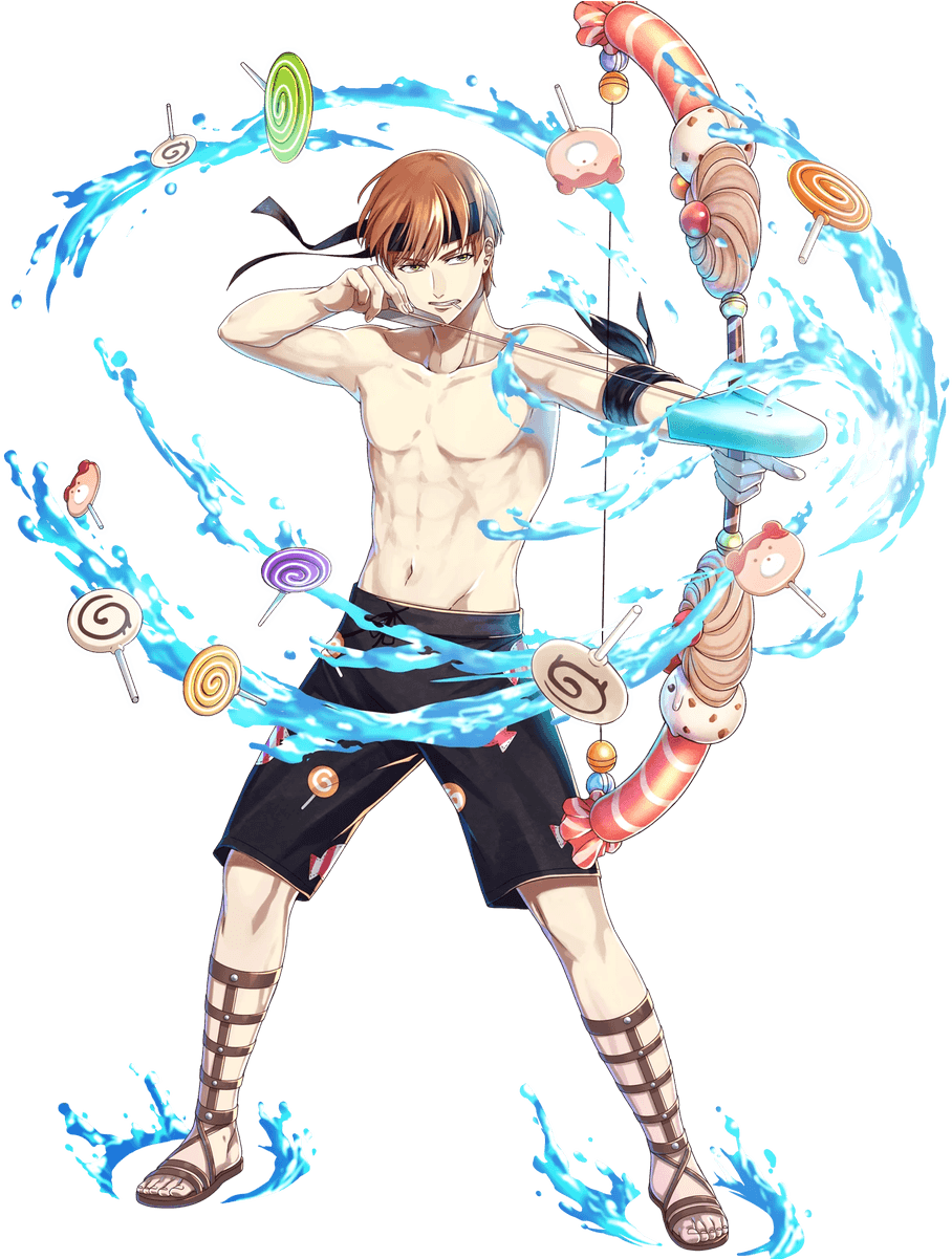 Fire Emblem Heroes Summer Banner Datamine And Warriors - Fire Emblem Heroes Gaius Transparent PNG - 1053x1200 - Free Download on - Transparent PNG Free Download | PNGio