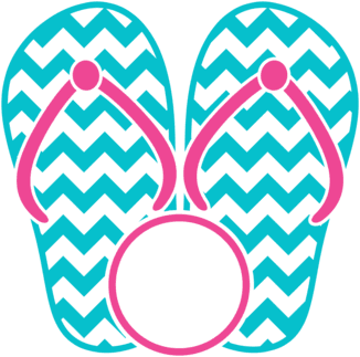 Summer Monogram Frame - Flip Flops Monogram Frame Transparent PNG - 480x480 - Free Download on - Transparent PNG Free Download | PNGio