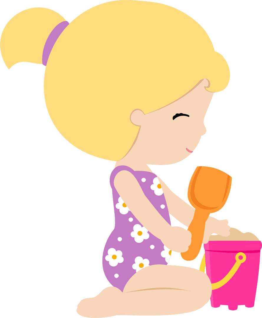 Hawaiian Parties, Party Summer, Fiesta Spa, Beach Fun, - Desenho Menina Na Praia Transparent PNG - 889x1080 - Free Download on - Transparent PNG Free Download | PNGio